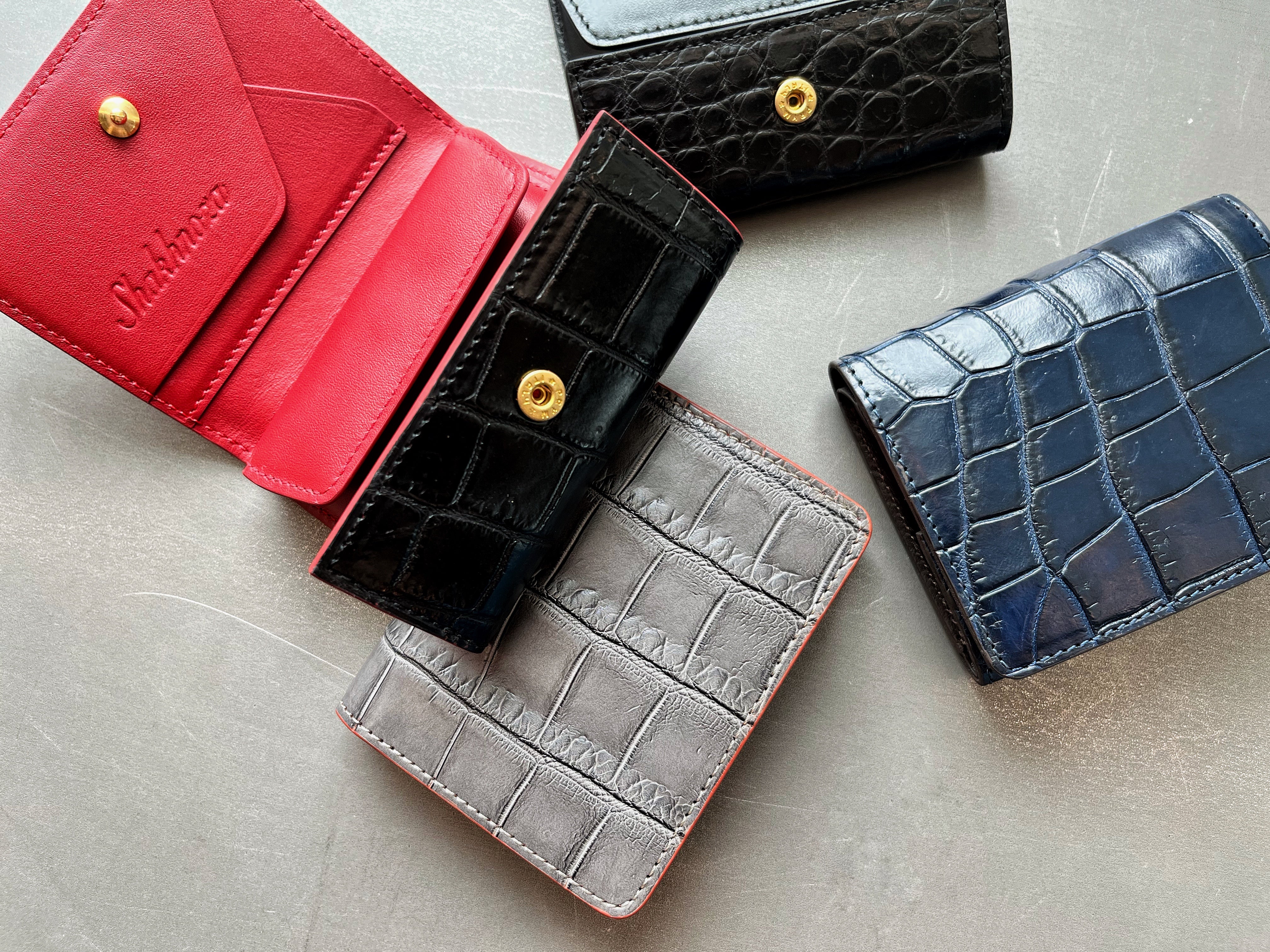 クロコダイル革ミニ財布専門店|First Reach