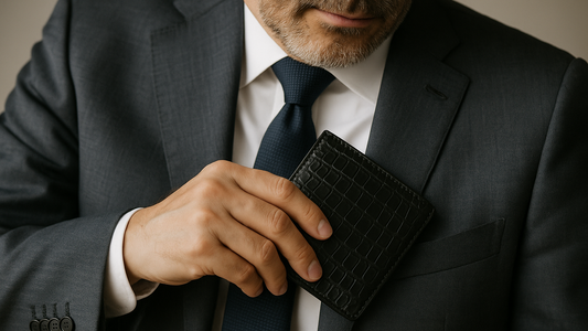 経営者がクロコダイル財布を選ぶ3つの理由